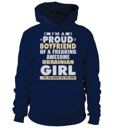 BOYFRIEND OF UKRAINIAN GIRL T SHIRTS