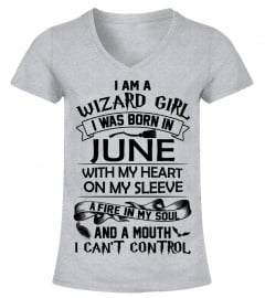 HARRY POTTER JUNE GIRL WIZARD A MOUTH CAN'T CONTROL T-SHIRT