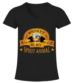 Drinking Gift Whiskey Is My Spirit Animal HOT SHIRT