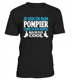 T-shirt papa pompier