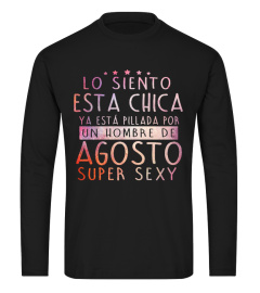 LO SIENTO ESTE HOMBRE UNA MUJER DE AGOSTO SUPER SEXY T-SHIRT