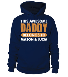 AWESOME DADDY CUSTOM TSHIRT HOODIE SWEATSHIRT