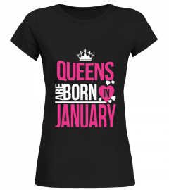 Zodiac shirt queen Tierkreis January