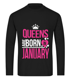 Zodiac shirt queen Tierkreis January