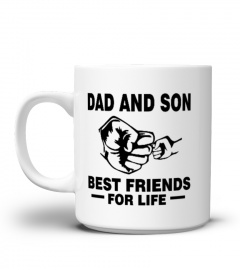 Dad and Son Best Friends For Life Mug - Dad and Son Coffee Mug - Dad and Son Gift