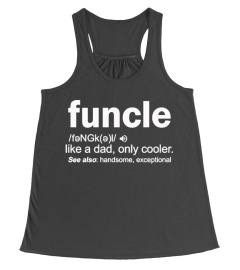 Funcle T-Shirt Funny Uncle