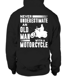 Old Man With A Motorcycle