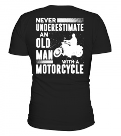 Old Man With A Motorcycle