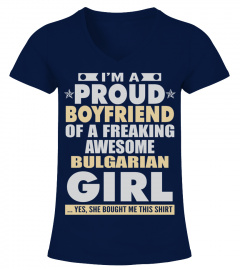 BOYFRIEND OF BULGARIAN GIRL T SHIRTS