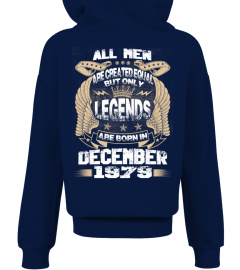 Legends Are Born December 1979 Hoodie