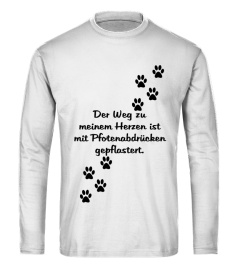 Limitiert Hunde Shirt Der Weg zu meinem Herzen