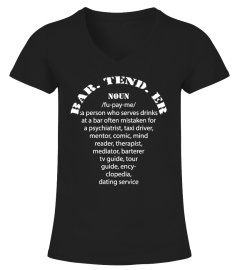 Bartender Definition T Shirt