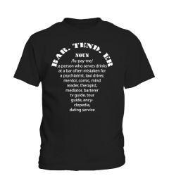 Bartender Definition T Shirt