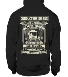 CONDUCTEUR DE BUS T-SHIRT