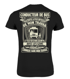 CONDUCTEUR DE BUS T-SHIRT