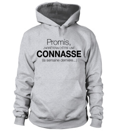 TSHIRT FEMME HUMOUR DRÔLE JB5COLLECTION - PROMIS J'ARRÊTERAI D'ÊTRE UNE CONNASSE