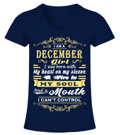 I'M A DECEMBER GIRL. I WAS BORN WITH MY HEART ON MY SLEEVE…