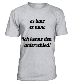 Jura shirt ex tunc ex nunc