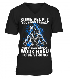 Vegeta Work Hard To Be Strong  Shirt