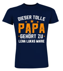 DIESER TOLLE PAPA GEHÖRT ZU PERSONALISIERTE TSHIRT