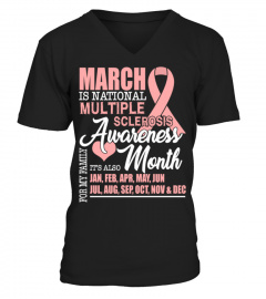 Support Multiple Sclerosis Awareness Month T Shi