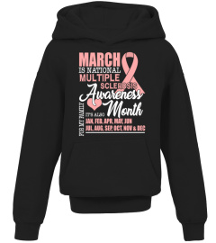 Support Multiple Sclerosis Awareness Month T Shi