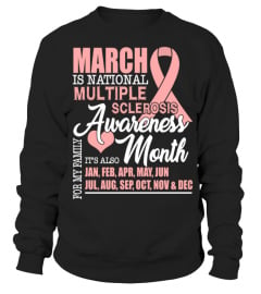 Support Multiple Sclerosis Awareness Month T Shi