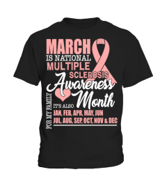 Support Multiple Sclerosis Awareness Month T Shi