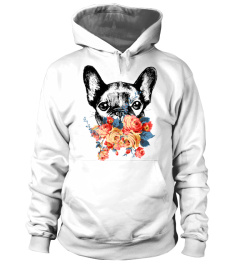 French Bulldog And Rose Flowers Dog Men 