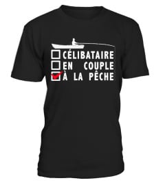 Célibataire, en couple, à la pêche | Cadeau T-Collector®