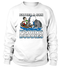 Father and Son Fishing Buddies T-shirt