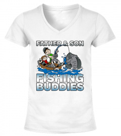 Father and Son Fishing Buddies T-shirt