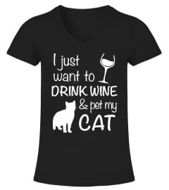 Drink Wine & Pet My Cat!