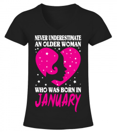 Woman January Birthday T-Shirt