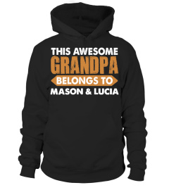 AWESOME GRANDPA CUSTOM CHRISTMAS SHIRT