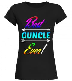Funny Best Guncle Ever T-shirt Uncle Gay LGBT BI Meme Quote - Limited Edition