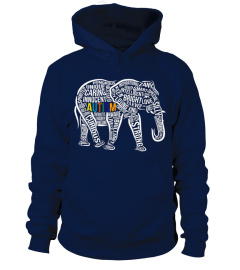 Autism Awareness Elephant