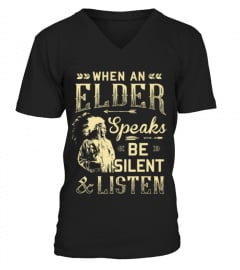 NATIVE AMERICAN WHEN AN ELDER SPEAKS