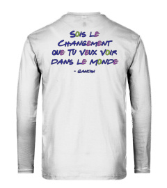 T-Shirt Méditation "Sois le changement"