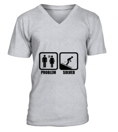 Skiing-problem-solved T-Shirt