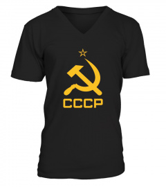 Cccp T shirt Hammer And Sickle Soviet Union Ussr Red Tee