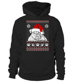 Merry Christmas American Bulldog Lover Ugly Tshirt Tee Sweatshirt Hoodie