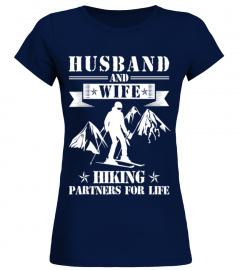 Husband And Wife Skiing Partners T shirt best sport team player gift