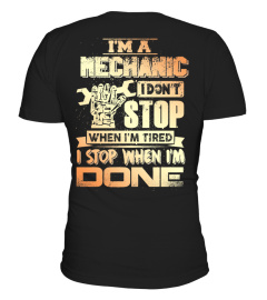 MECHANIC - I don't stop when i'm tired