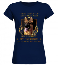 German Shepherd - My Family - My Freedom