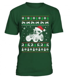 Tractor ugly christmas