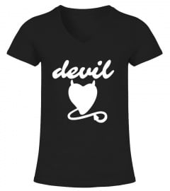 Devil  Angel    Valentines Couples Shirt For Him  Amp  Her