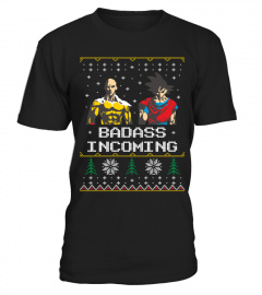 BADASS INCOMING Ugly Sweater