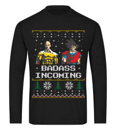 BADASS INCOMING Ugly Sweater