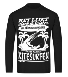 BEN IK AAN HET KITESURFEN